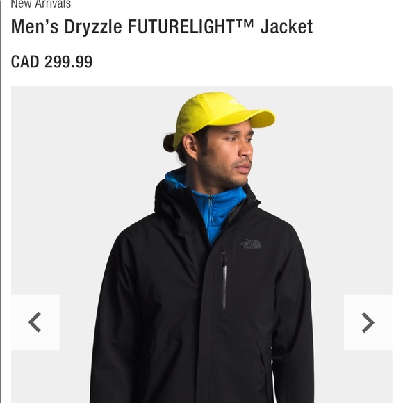 North face jacket with future light - Picture 3 of 3